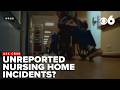 How many nursing home incidents are going unreported?