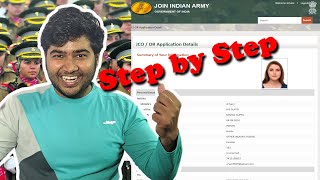 How to Fill Army Women GD Online Application on Army Website screenshot 1