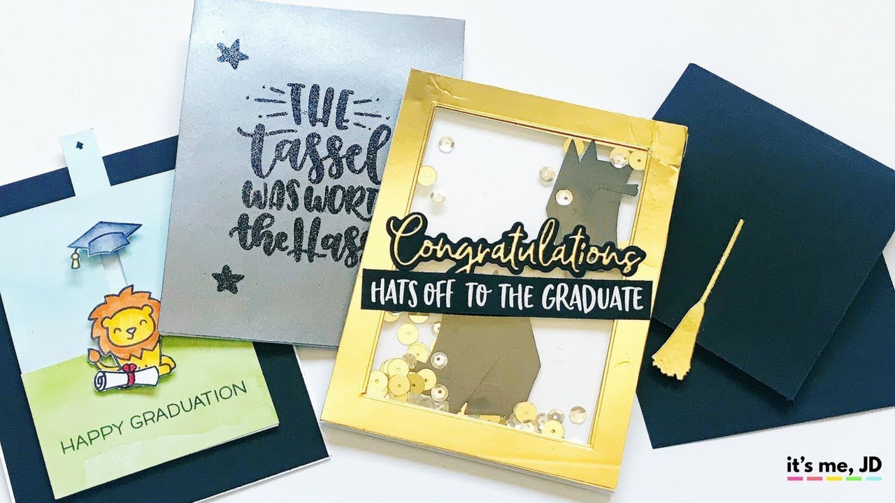 4 Easy DIY Graduation Card Ideas Tutorial For Handmade Graduation 4 Easy DIY Graduation Card Ideas Tutorial For Handmade Graduation