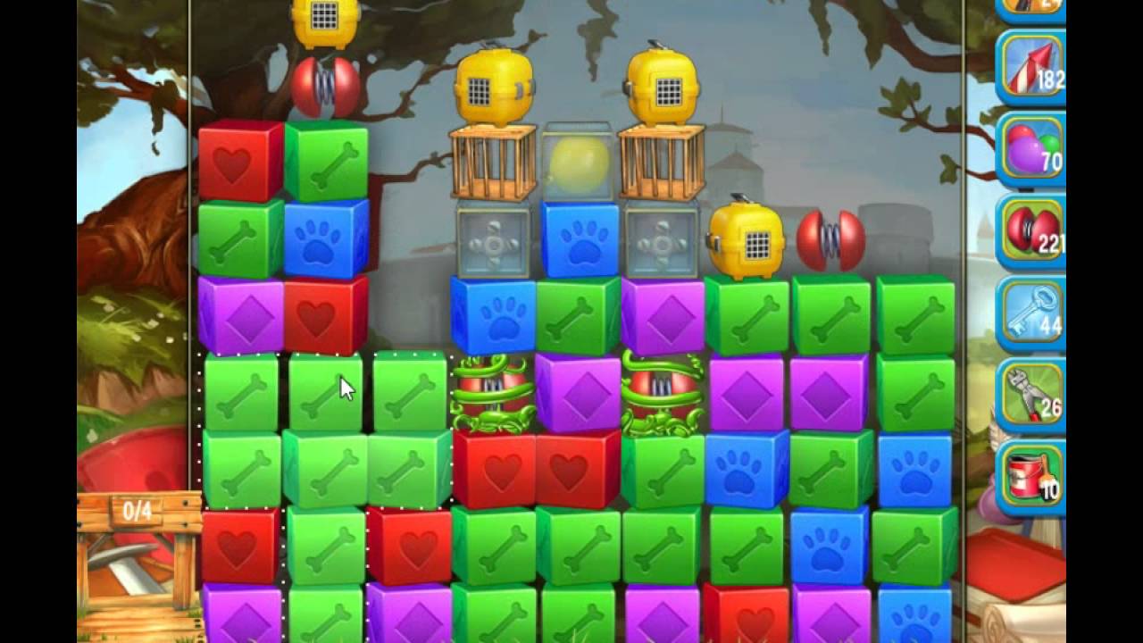 Pet Rescue Saga level 1444 no boosters 😈 ►TOBIAS DEAMON◄