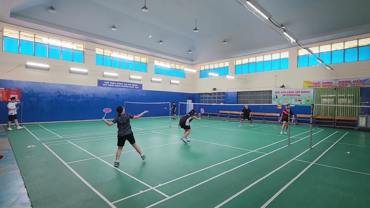 Đánh đôi set 1. 17/1/2026 Sân Lê Quý Đôn