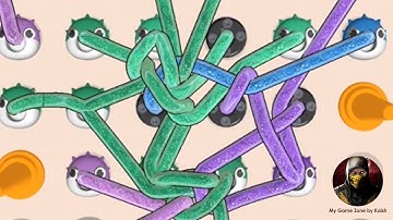 Level 491, 492, 493, 494, 495, 496, 497, 498, 499 & 500 | Rope Untie : Tangle Master | #gameplay