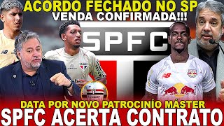 SAIU AGORA!!! SPFC NEGOCIA +1! VENDA CONFIRMADA | HELINHO DE VOLTA? | NOVO MANTO TRICOLOR | SUPERBET