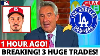 BREAKING NEWS! DODGERS MAKING 3 HUGE TRADES! NOLAN ARENADO COMING? DODGERS NEWS