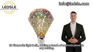 LEDsle Product Introduction - 3D Firework LED Bulbs (3/10)