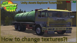 HOW TO CHANGE TEXTURES - My Summer Car Tutorial - MaaarkPlays screenshot 4