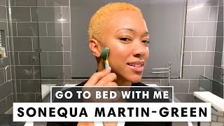 Sonequa Martin-Green’s Nighttime Skincare Routine | Go To Bed With Me | Harper’s BAZAAR