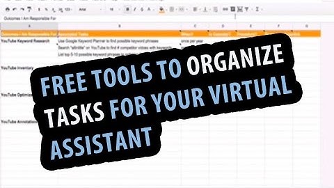 Time Management Tips: Free Tools To Organize and Outsource Tasks For Your Virtual Assistant