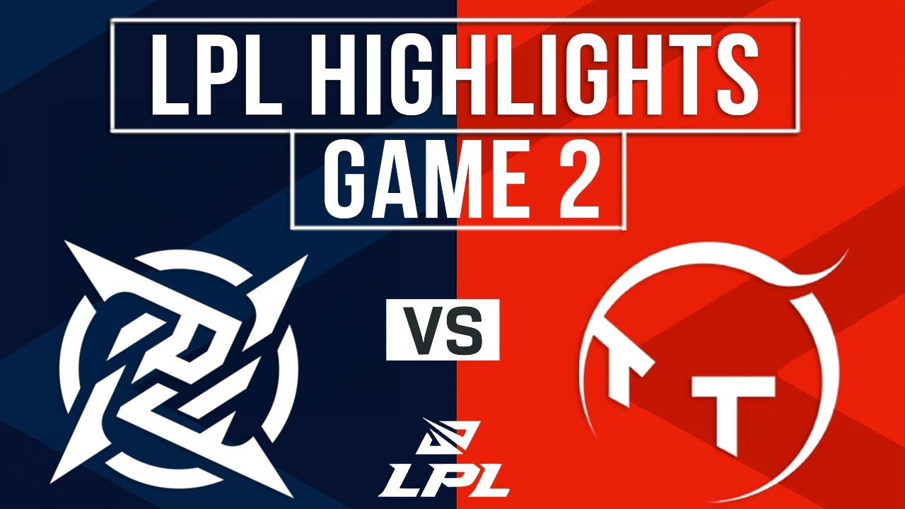 NIP vs TT Highlights Game 2 | LPL 2026 Split 1 | Ninjas in Pyjamas vs ThunderTalk Gaming