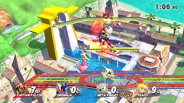 Super Smash Bros 4 with xbox 360 controller CEMU 1.12.2d