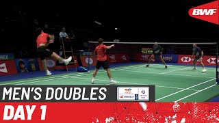 TotalEnergies BWF Sudirman Cup 2021 | Gideon\/Sukamuljo (INA) vs Ivanov\/Sozonov (NBFR) | Group C