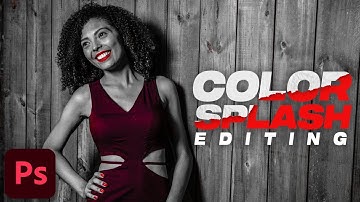 How To Create Color Splash Effect - Photoshop CC Tutorial - Selective Color Effect