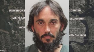 JSO: Man arrested after breaking in and stealing from 6 Jacksonville churches