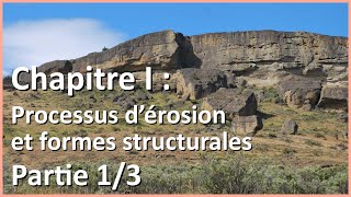 Processus d'érosion et formes structurales (1/3) - Géographie des environnements