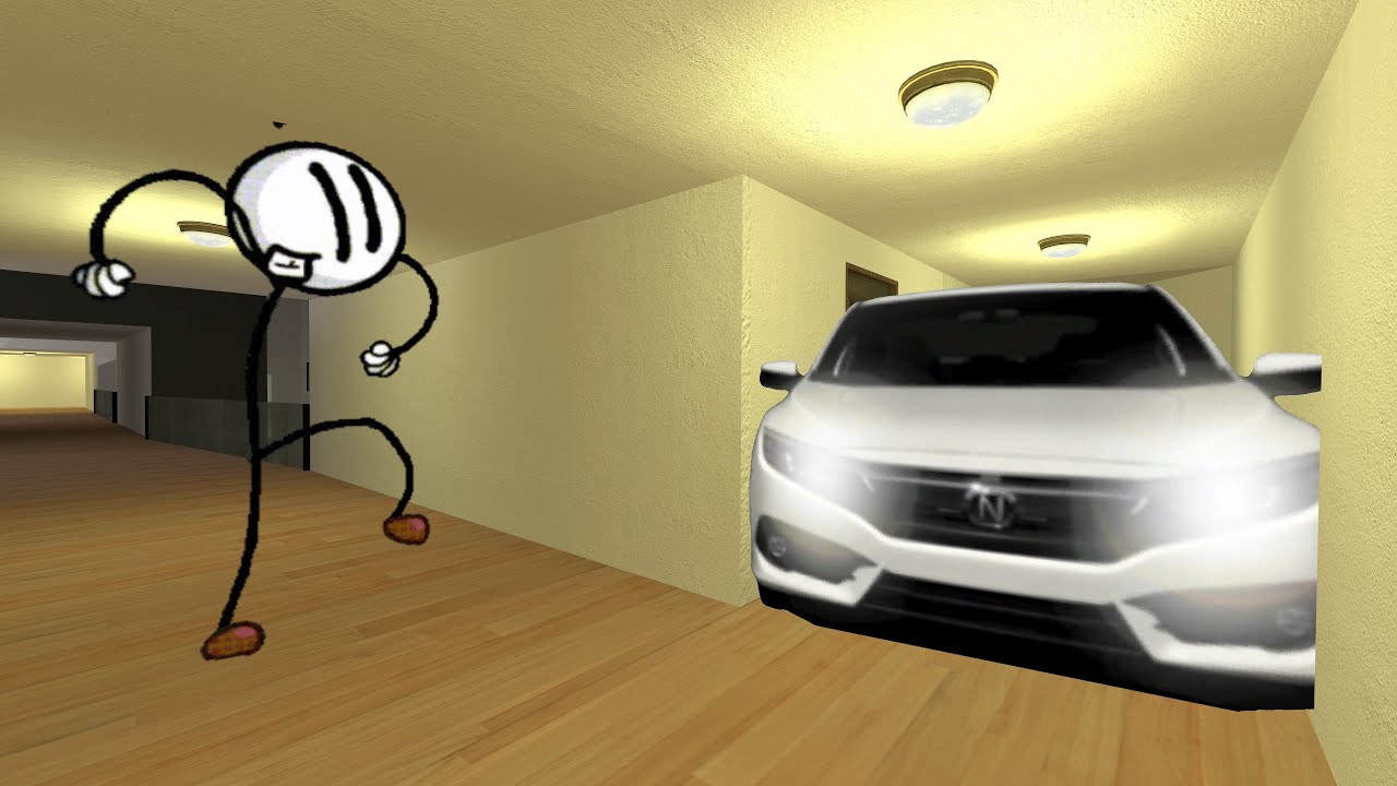 Генри Стикмин и транспортное средство Nextbot Gmod