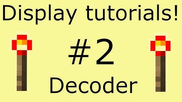 Display tutorials! #2 - Decoder! [Dutch]