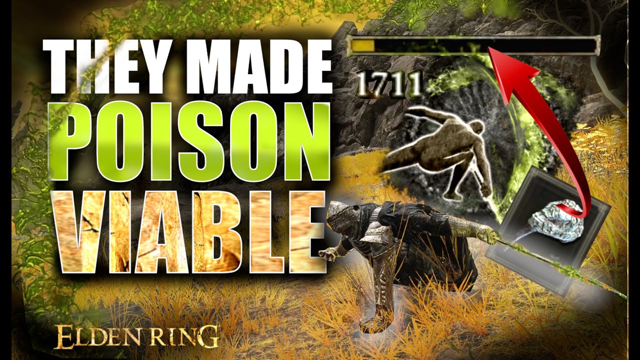 FINALLY a VIABLE Poison Build ! Poison Moth Flight Buff Elden Ring 1.07