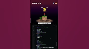 Minecraft 3D Bee 🐝 Using HTML, CSS & JavaScript | 🌟 Epic Design Tutorial 🎮 #shorts #shortvideo #fyp