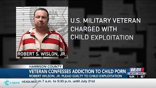 Coast veteran confesses to child porn addiction