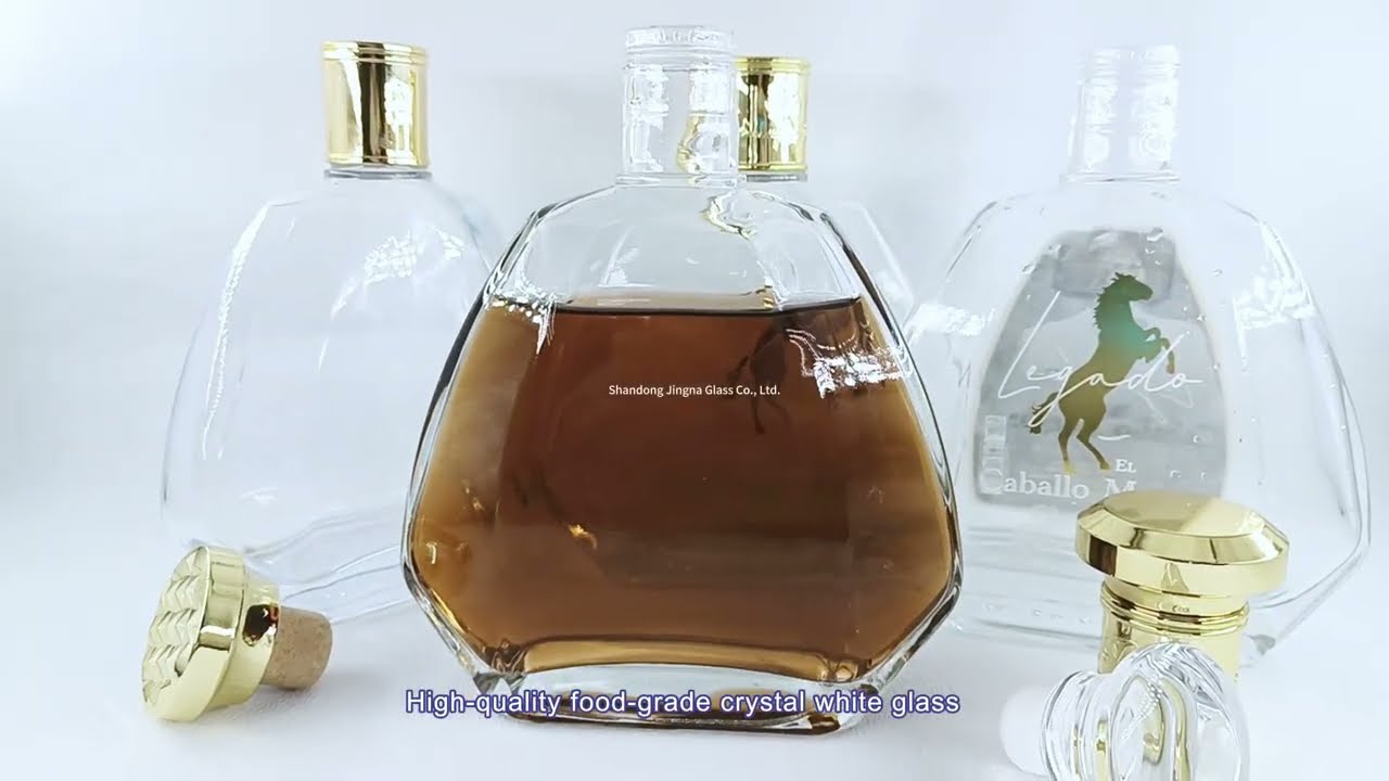 High-quality brandy wine bottles