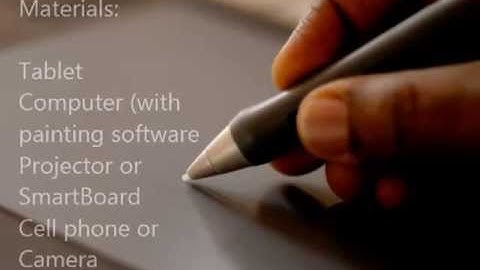 EDUC 331 Digital Painting Lesson Plan