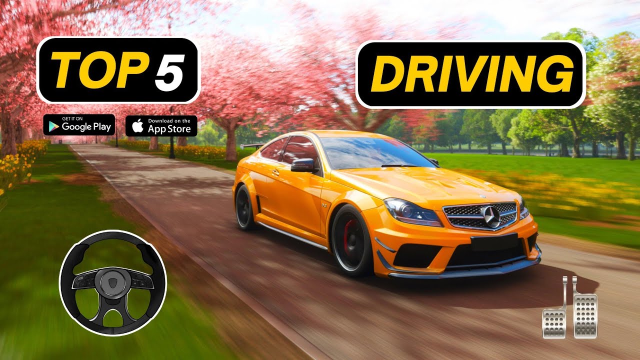 TOP 5 Best Realistic DRIVING SIMULATOR Games for Android & iOS 2023