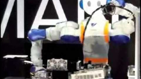 Motoman SDA10 - Dual Arm robot machine tending/loading