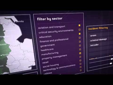 Mitie's incident trend mapping software