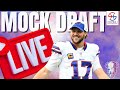 Live buffalo bills 7 round mock draft  bln