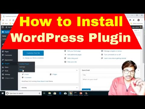 Video 21: How to install WordPress plugin Beginners guide [Hindi]