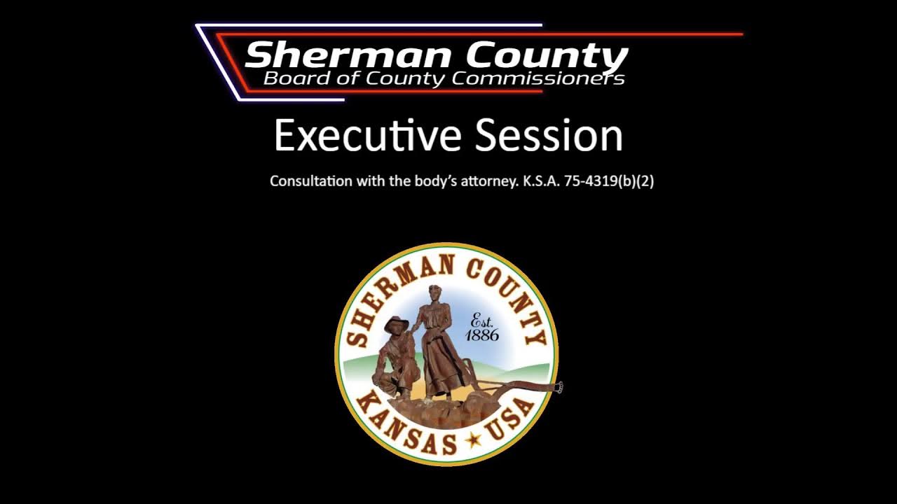 Sherman County BOCC YouTube
