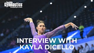 Kayla DiCello of Florida 🐊🐊🐊 is back and ready for the 2026 NCAA season! Inside Gymnastics Interview