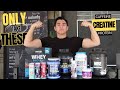 THE ONLY 3 SUPPLEMENTS YOU SHOULD TAKE TO BUILD MUSCLE FASTER
