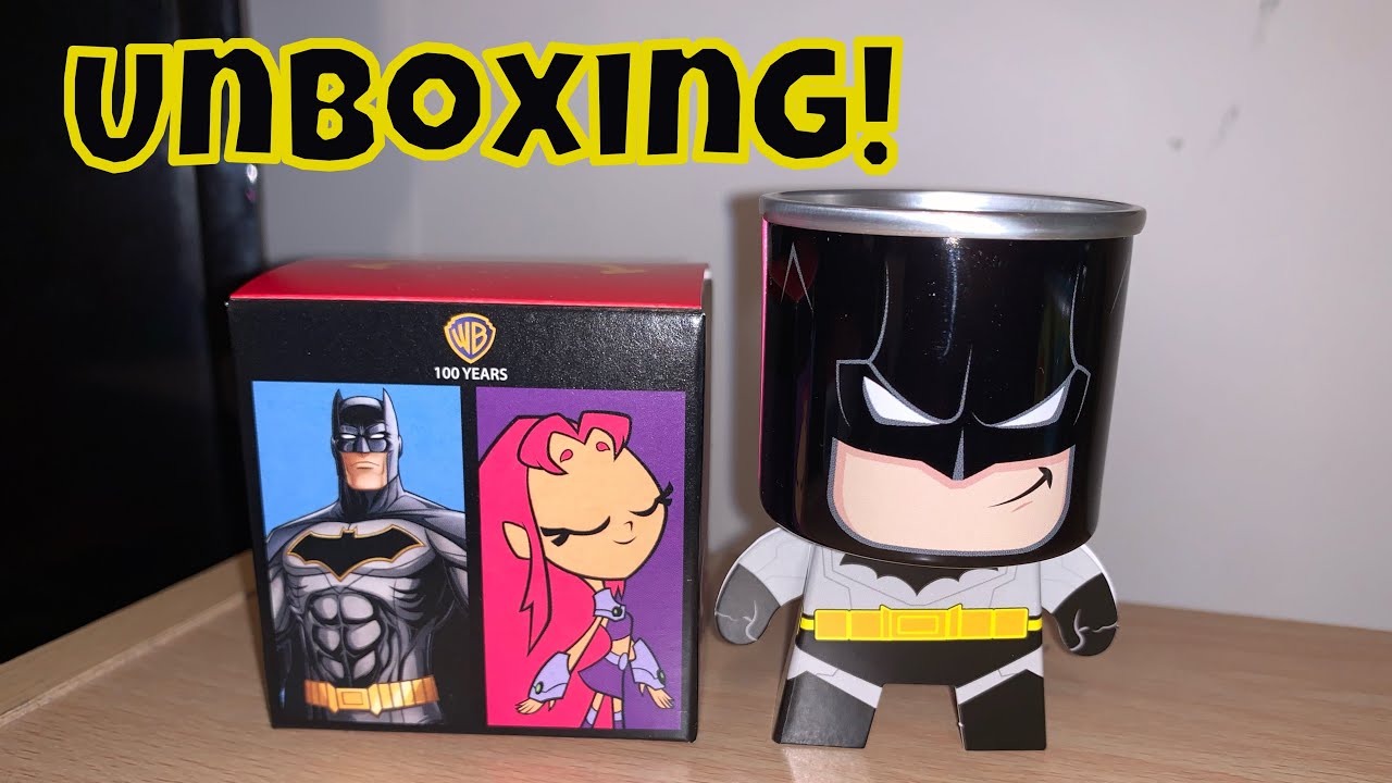 McDonalds x Warner Bros Happy Meal - Batman & Starfire Unboxing
