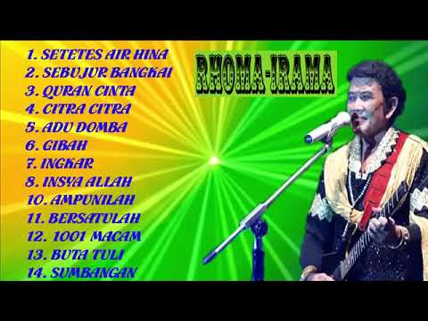 #kumpulanalbumterbaik #aqmarchanel   14 album terbaik rhoma irama