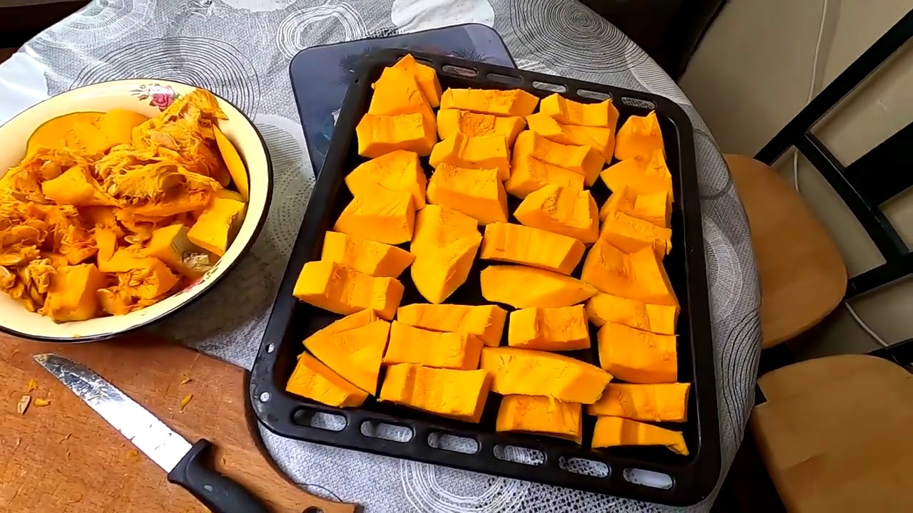 Пробую тыкву сорт Крошка, 4 марта.
