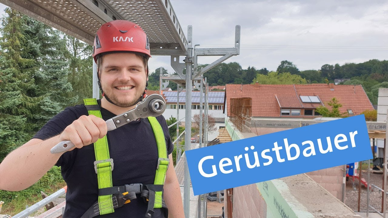  New Update Ausbildung zum Gerüstbauer - Schwindelfrei!
