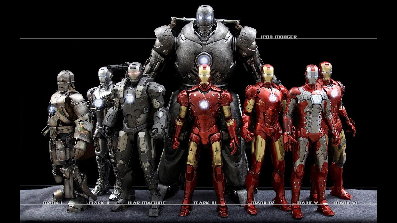 iron man all mark pictures