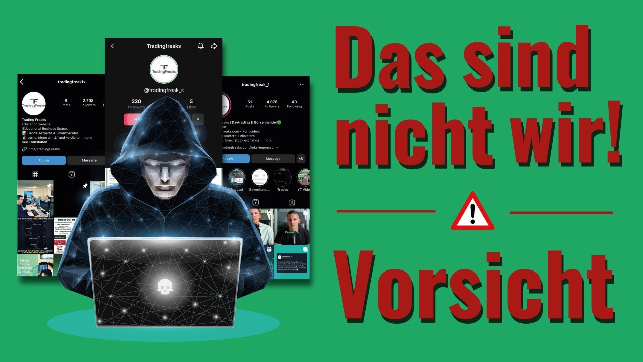 Die Betrugsmasche der Fake Broker und Scammer im Trading - YouTube