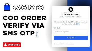 Cash on Delivery OTP Verification in Bagisto | Secure Your Orders
