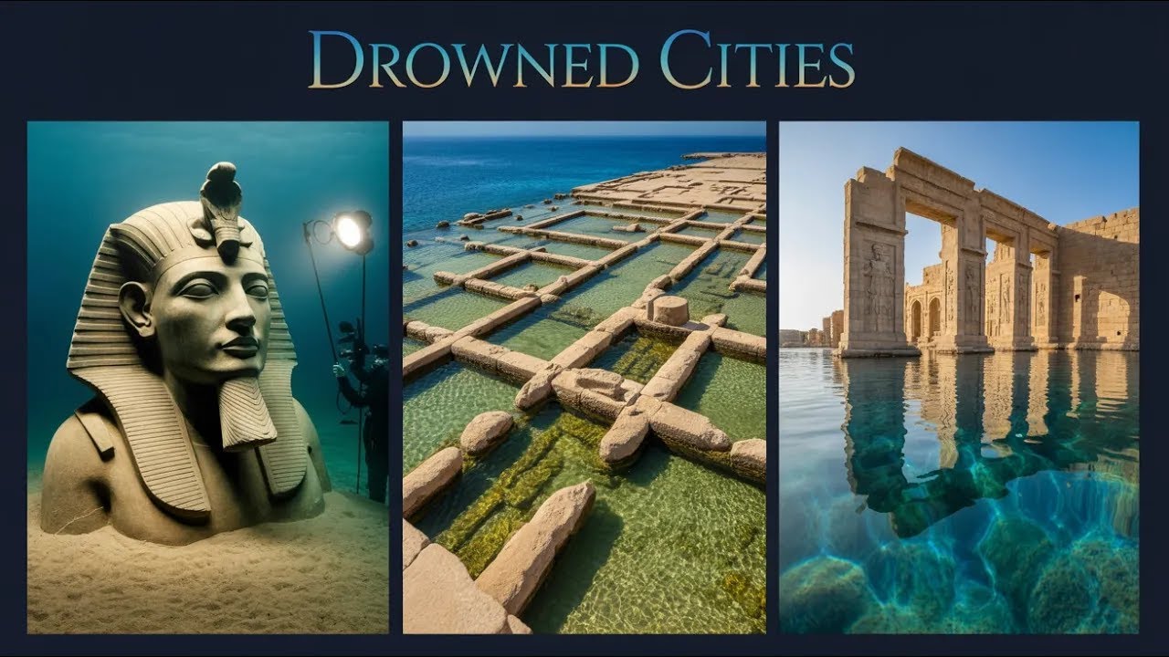 Затонувшие города, в существование которых вы не поверите!