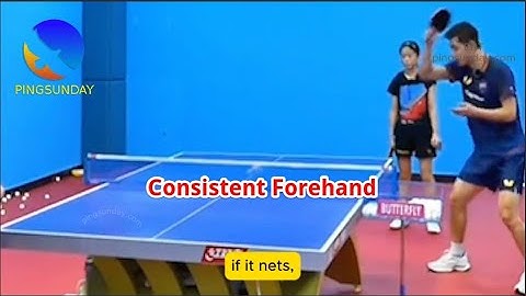 coach Zhang Jike: How to have a consistent forehand topspin