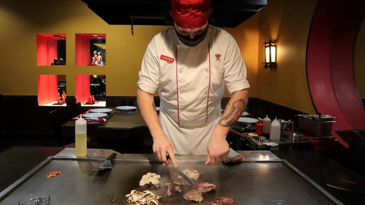 Highlights from a visit to Benihana in London, UK