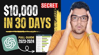 ChatGPT + Affiliate Marketing For Beginners 2023-2024 | $10,000 Sale On ClickBank | In Hindi