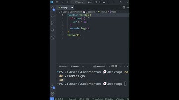 #javascript Tutorial: var, let, and const