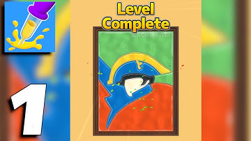 Paint Dropper - Gameplay Part 1 Levels 1-40 (Android, iOS)