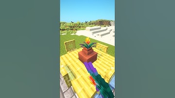 Minecraft Bamboo Table 🎍#minecraft #shorts