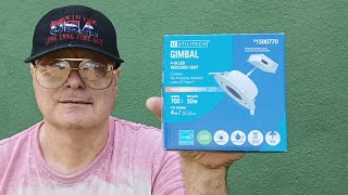 utilitech canless recessed light kit item #1500770 model #LLEDR4XT/ADJ/5CCT (how to wire & install)