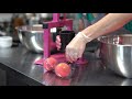 Making Sun Ripe Apricot Rose Bath Bombs | Electra-Press