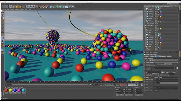 Dynamic Object Path Using Attractor in Cinema 4D R16  Tutorial